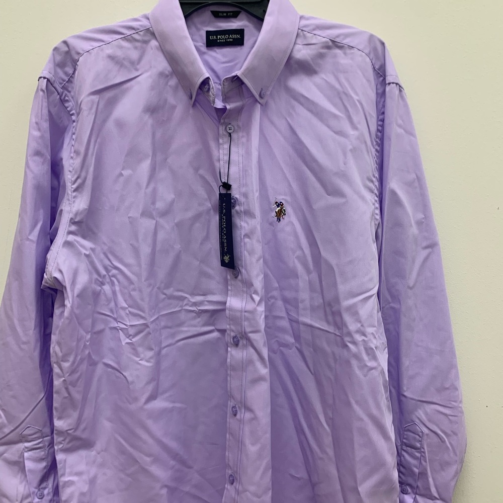 U.S. Polo Assn. Lavender Dress Shirt
